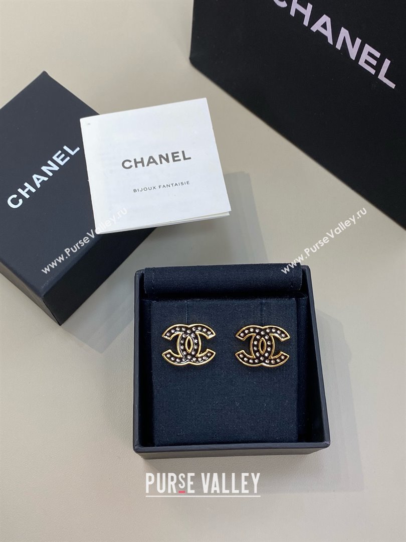 Chanel Earrings CH103107 Black 2025 (YF-25110107)