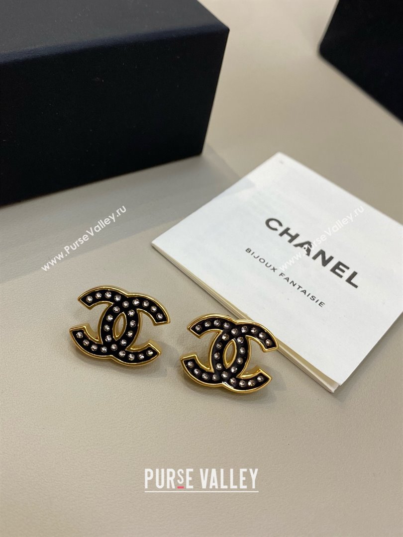 Chanel Earrings CH103107 Black 2025 (YF-25110107)