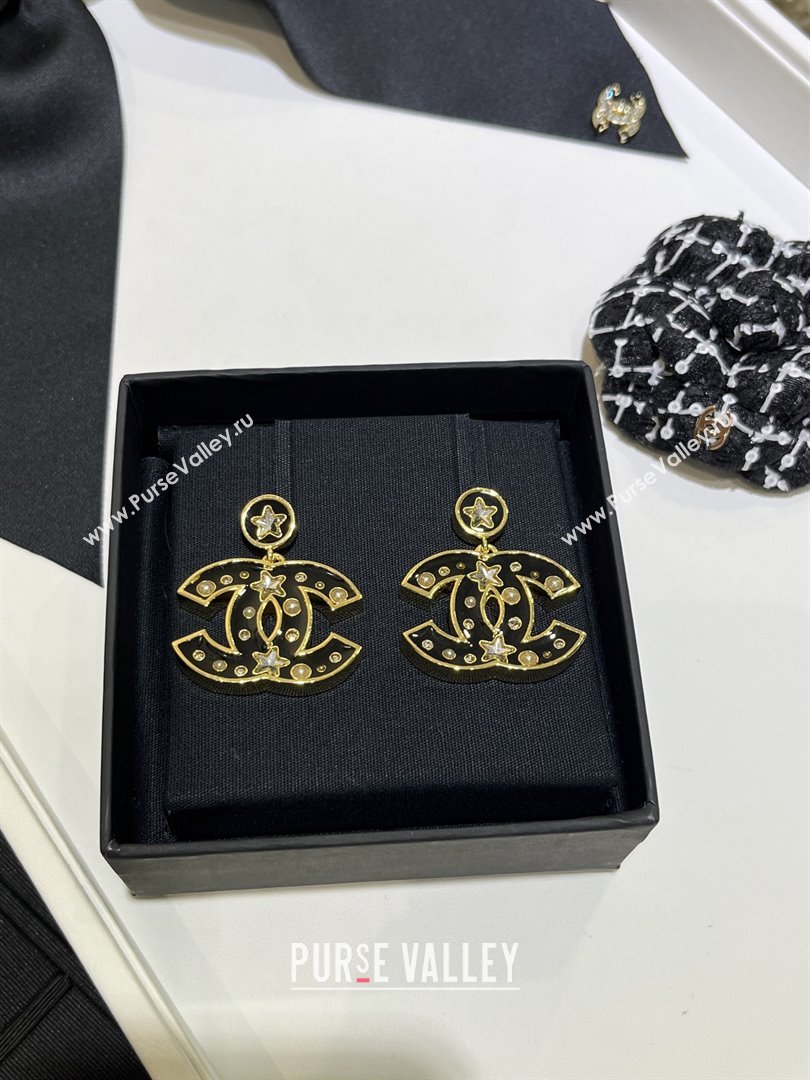 Chanel Earrings CH110303 Black 2025 (YF-25110303)