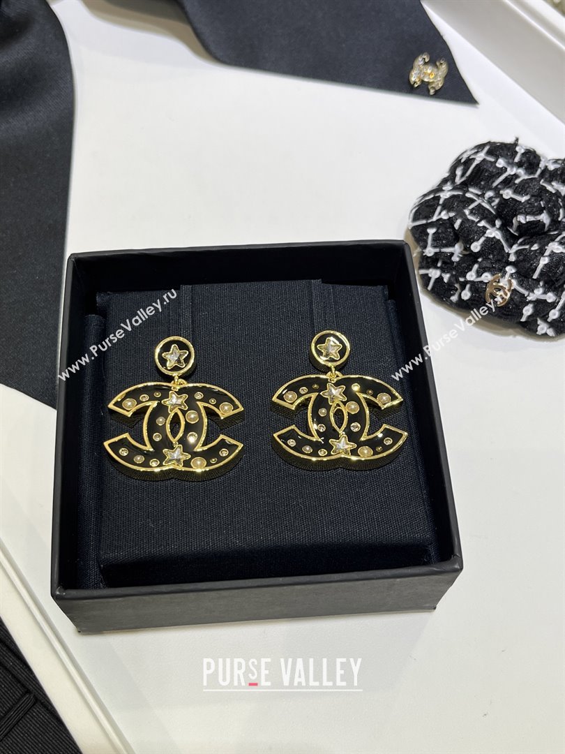 Chanel Earrings CH110303 Black 2025 (YF-25110303)