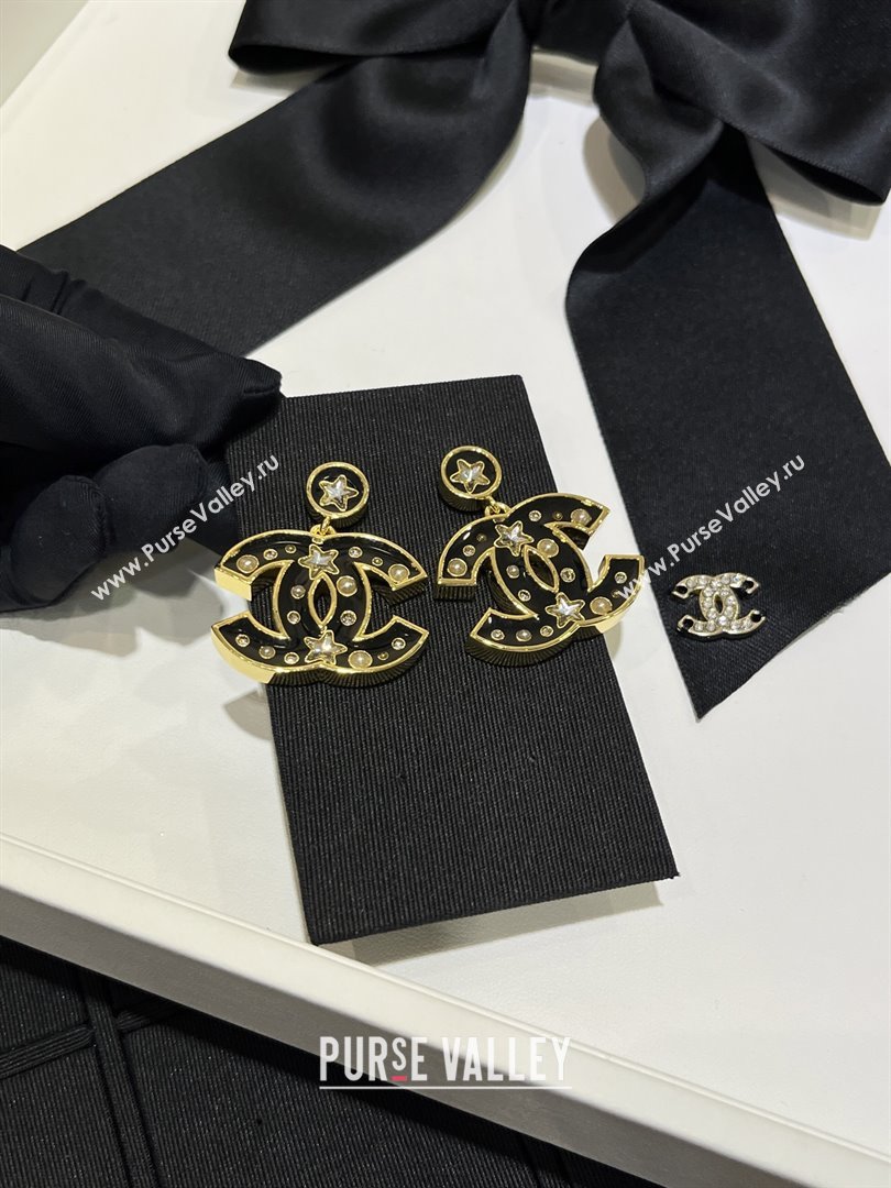 Chanel Earrings CH110303 Black 2025 (YF-25110303)