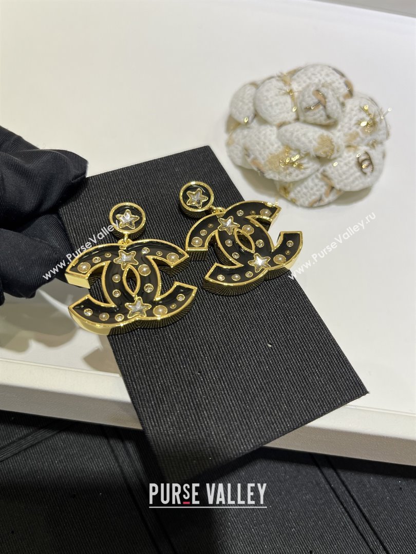 Chanel Earrings CH110303 Black 2025 (YF-25110303)