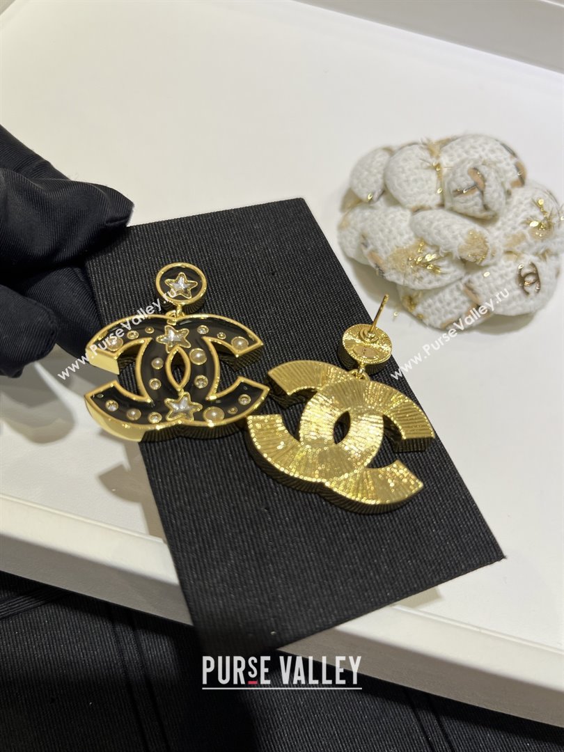 Chanel Earrings CH110303 Black 2025 (YF-25110303)