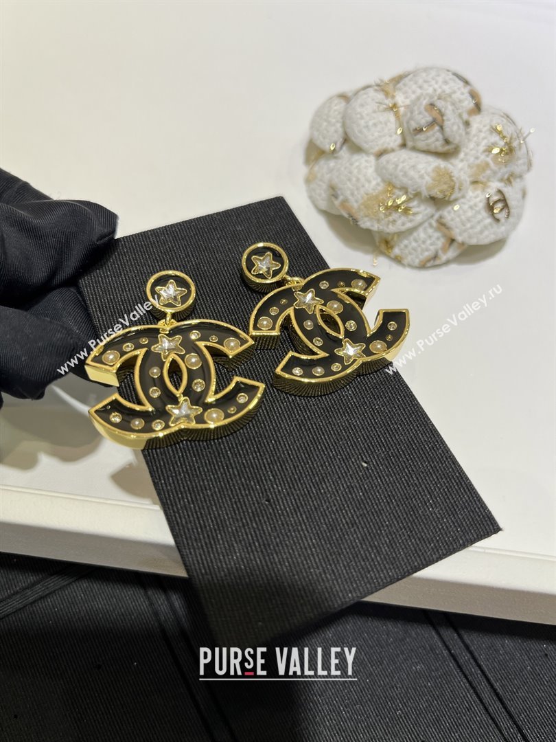 Chanel Earrings CH110303 Black 2025 (YF-25110303)