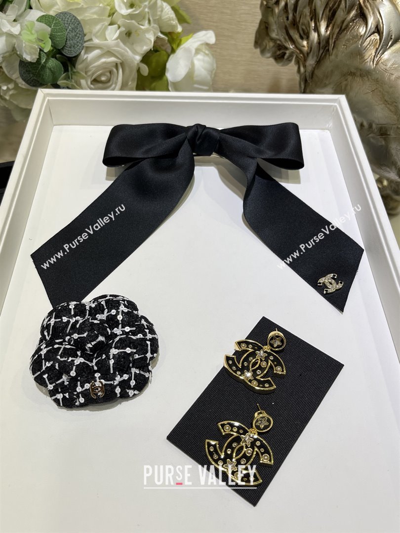 Chanel Earrings CH110303 Black 2025 (YF-25110303)
