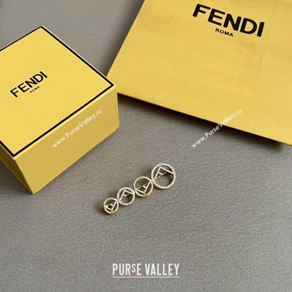 Fendi Brooch F10308 Gold 2025 (YF-25110308)