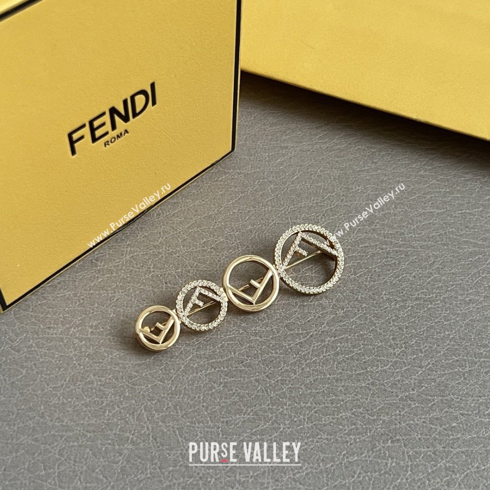 Fendi Brooch F10308 Gold 2025 (YF-25110308)