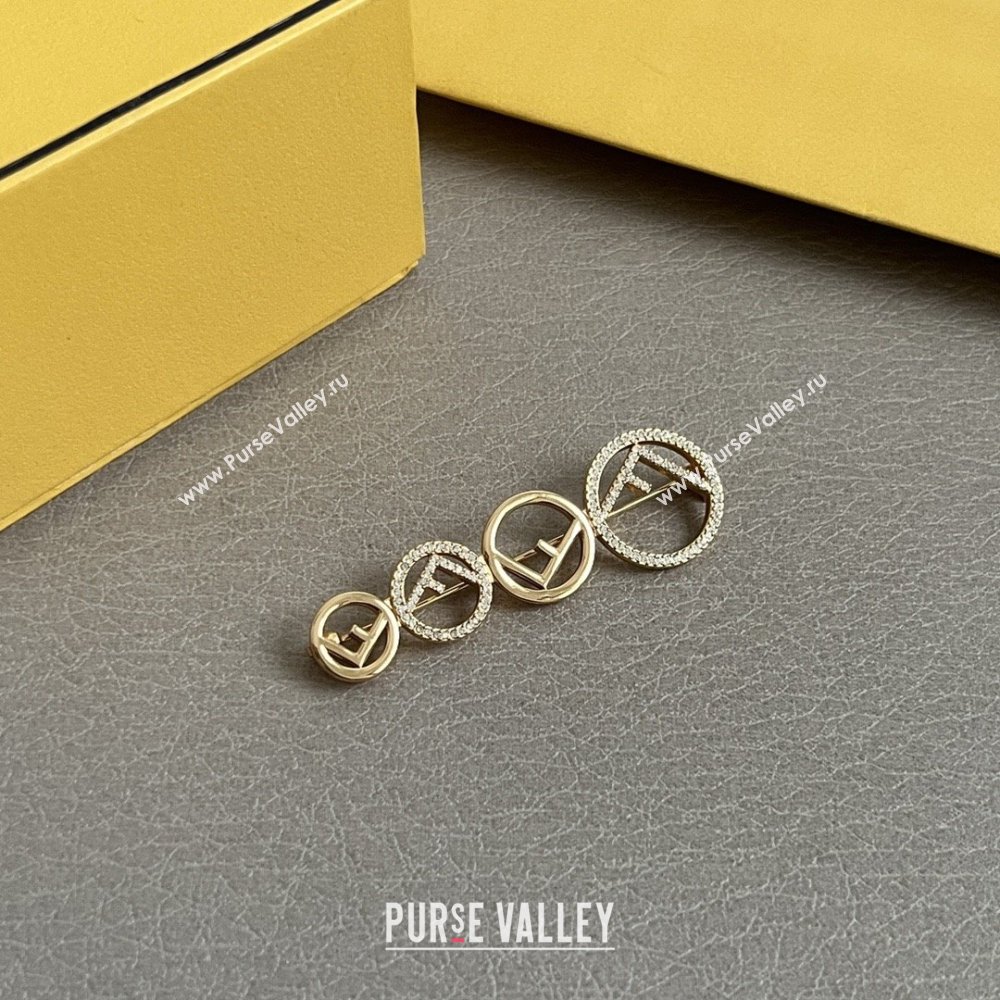 Fendi Brooch F10308 Gold 2025 (YF-25110308)