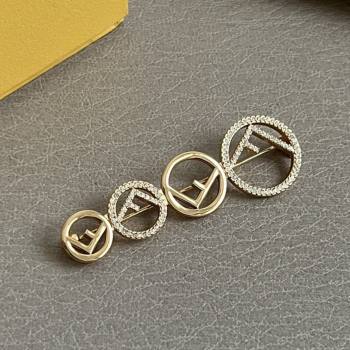 Fendi Brooch F10308 Gold 2025 (YF-25110308)