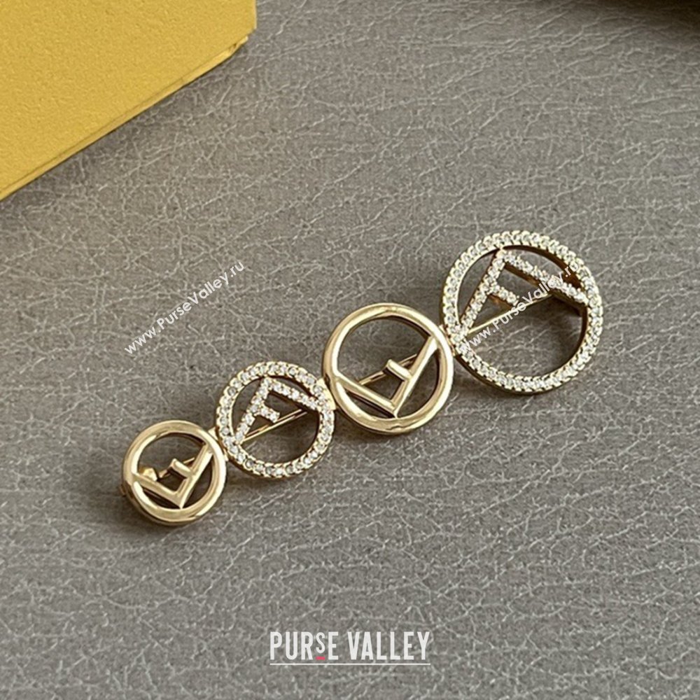 Fendi Brooch F10308 Gold 2025 (YF-25110308)