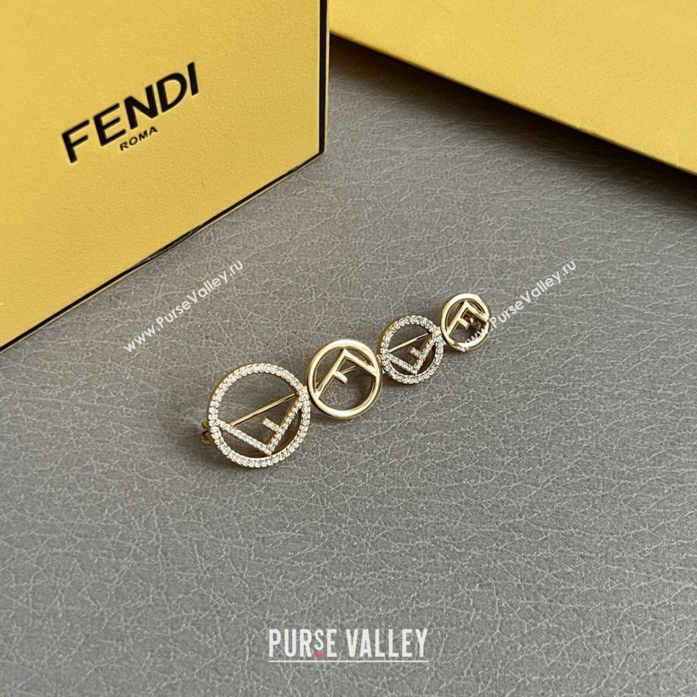 Fendi Brooch F10308 Gold 2025 (YF-25110308)