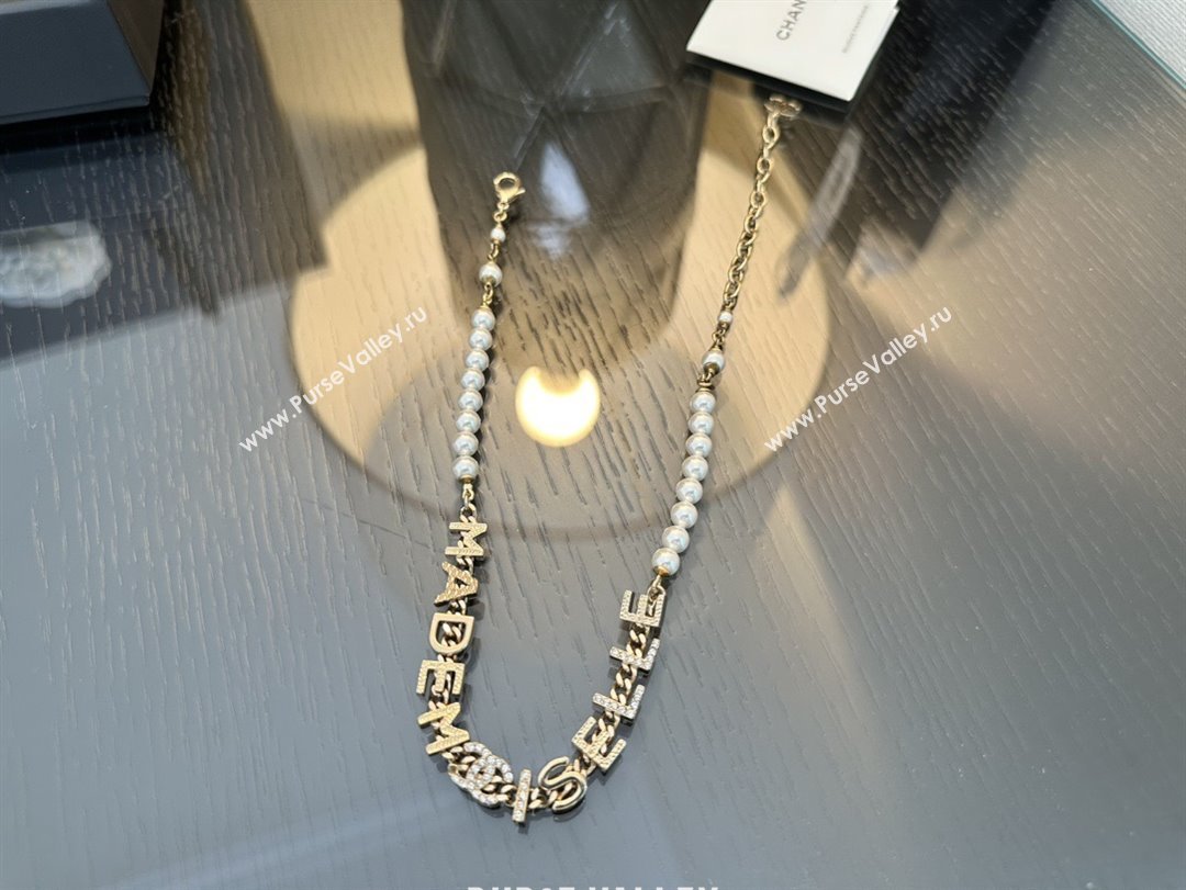 Chanel Short Necklace CH110326 2025 (YF-25110326)