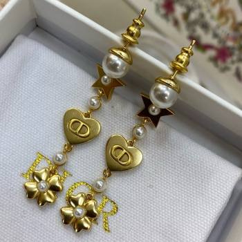 Dior CD Earrings D110328 Gold 2025 (YF-25110328)