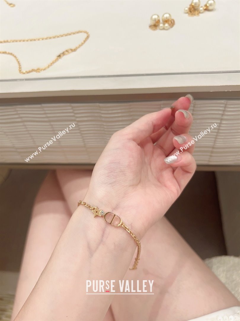 Dior CD Bracelet D103120 Gold 2025 (YF-25103120)