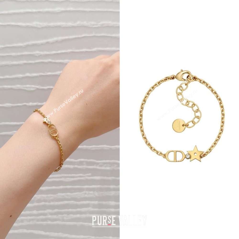 Dior CD Bracelet D103120 Gold 2025 (YF-25103120)