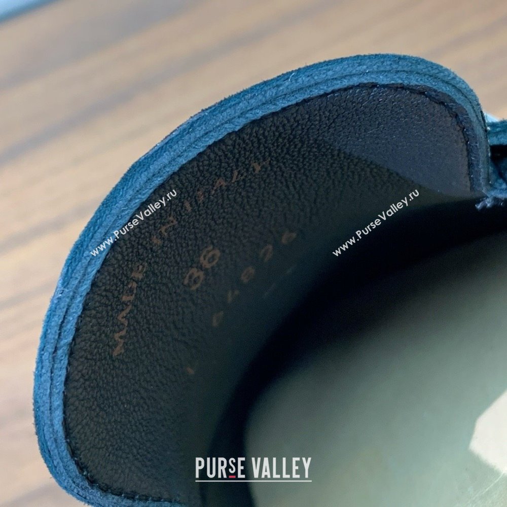 Loro Piana Summer Charms Walk Loafer in Suede LP110417 Black 2025 (HH-25110417)