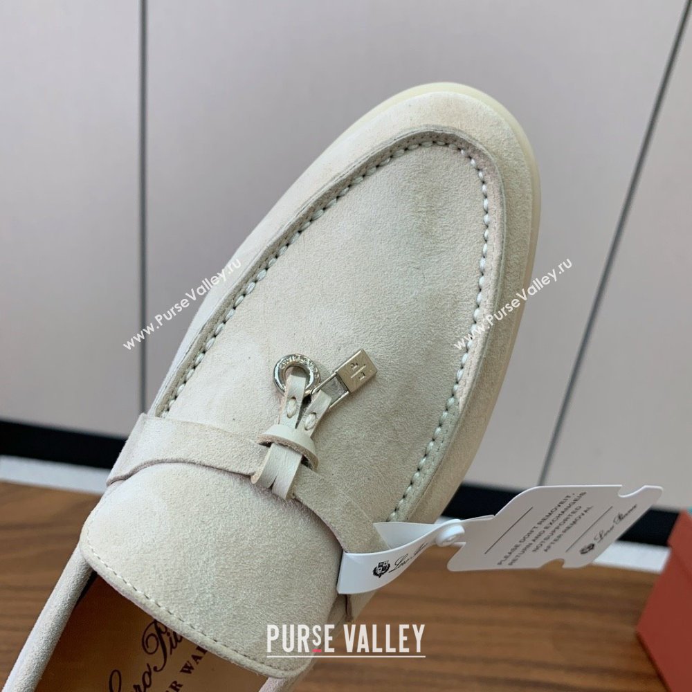 Loro Piana Summer Charms Walk Loafer in Suede LP110421 Apricot 2025 (HH-25110421)