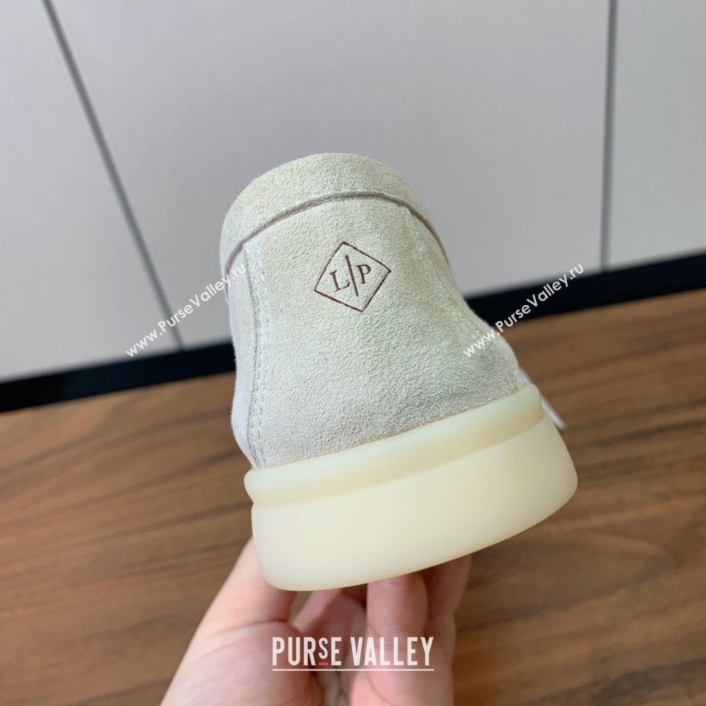 Loro Piana Summer Charms Walk Loafer in Suede LP110421 Apricot 2025 (HH-25110421)