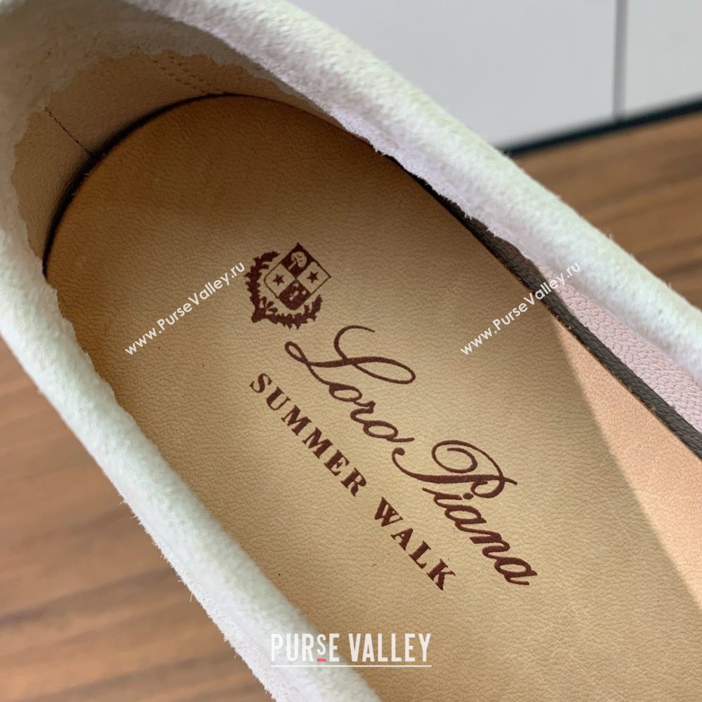 Loro Piana Summer Charms Walk Loafer in Suede LP110421 Apricot 2025 (HH-25110421)