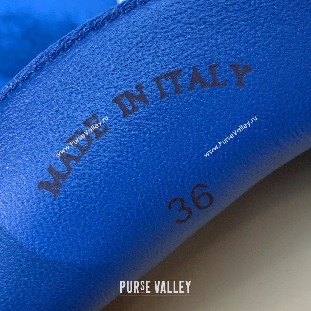 Loro Piana Summer Charms Walk Loafer in Suede LP110406 Blue 2025 (HH-25110406)