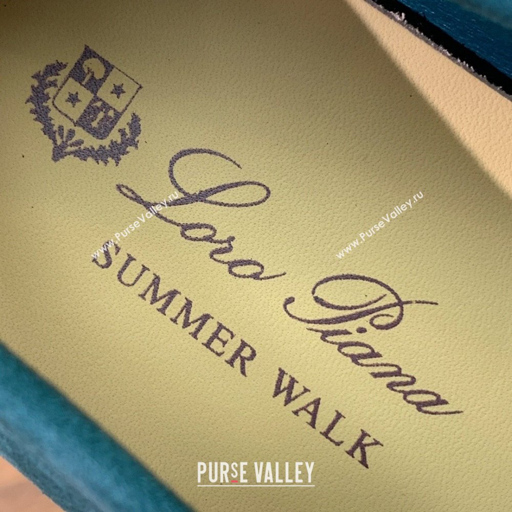 Loro Piana Summer Charms Walk Loafer in Suede LP110407 Green 2025 (HH-25110407)