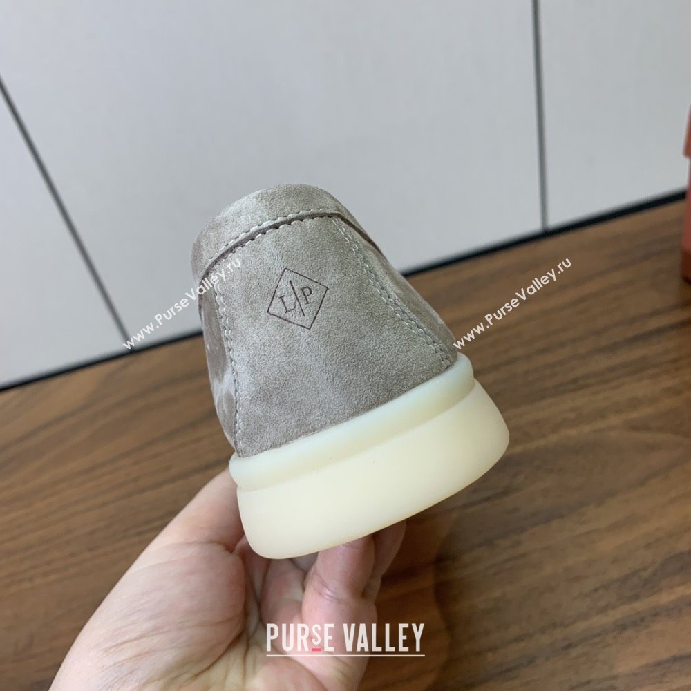 Loro Piana Summer Charms Walk Loafer in Suede LP110411 Dark Khaki 2025 (HH-25110411)