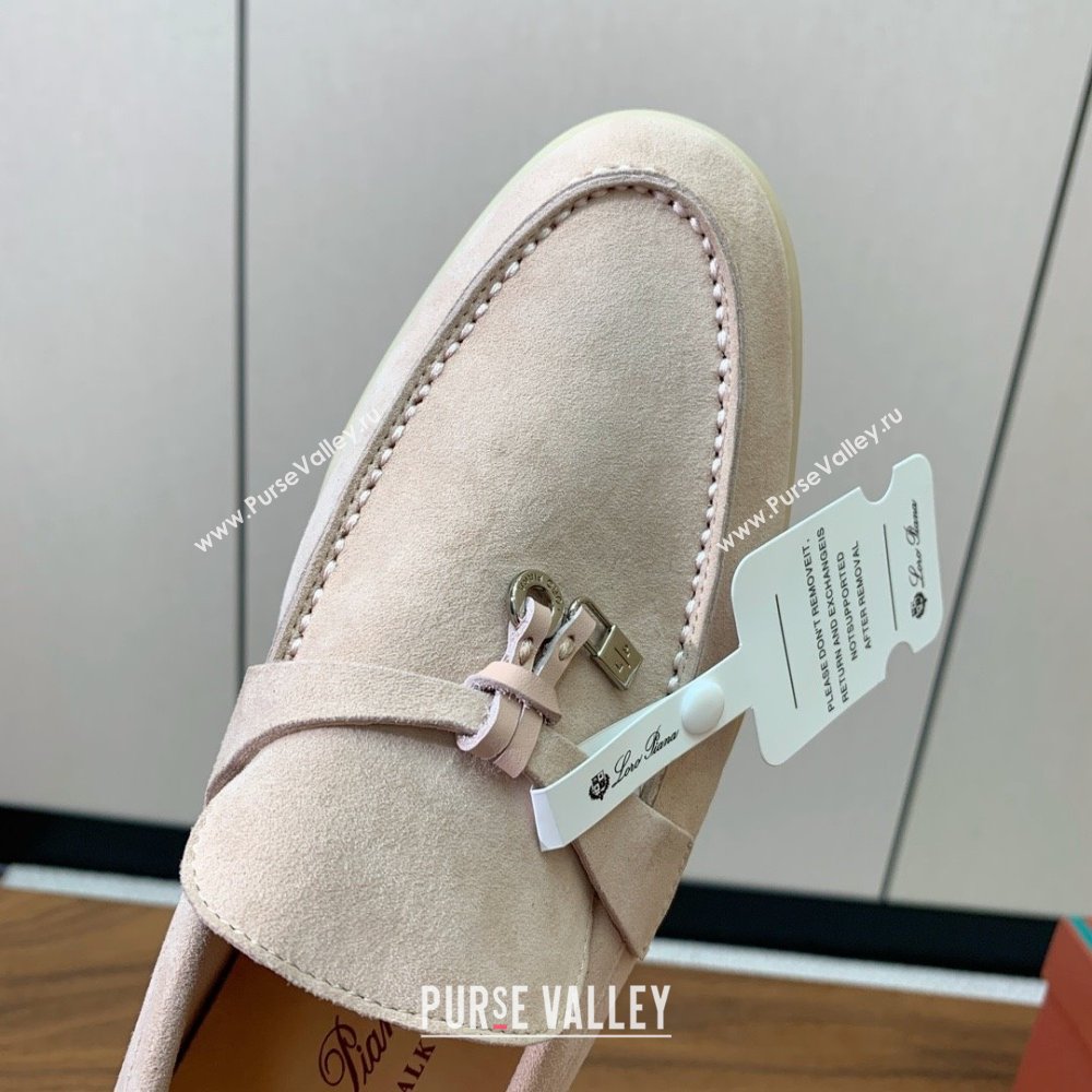 Loro Piana Summer Charms Walk Loafer in Suede LP110416 Beige 2025 (HH-25110416)