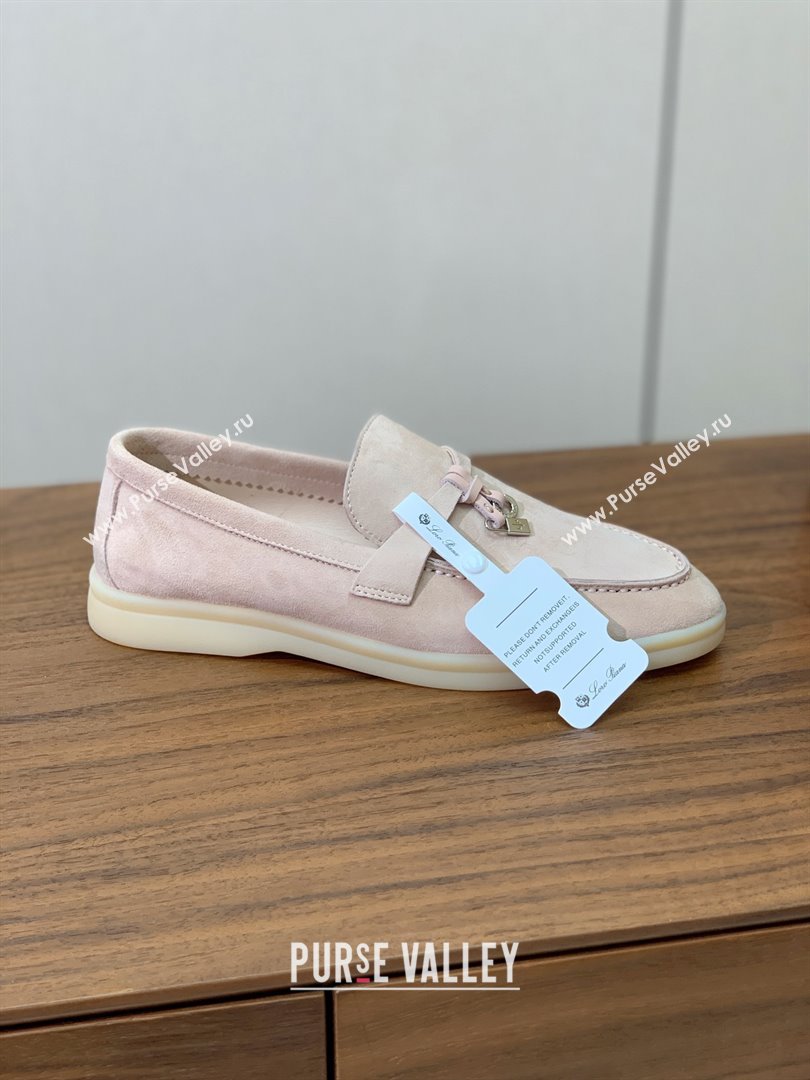 Loro Piana Summer Charms Walk Loafer in Suede LP110416 Beige 2025 (HH-25110416)