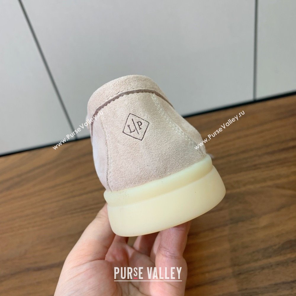 Loro Piana Summer Charms Walk Loafer in Suede LP110416 Beige 2025 (HH-25110416)