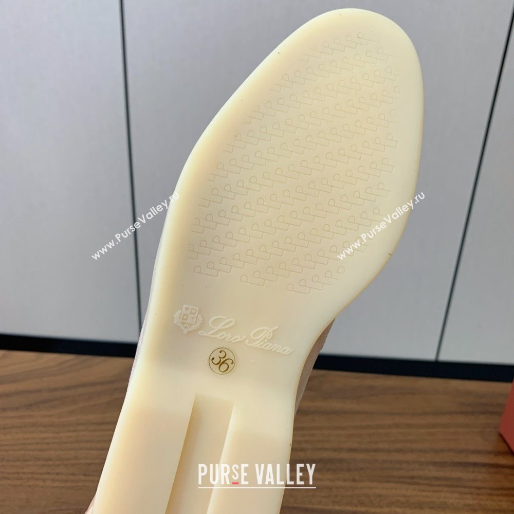 Loro Piana Summer Charms Walk Loafer in Suede LP110416 Beige 2025 (HH-25110416)