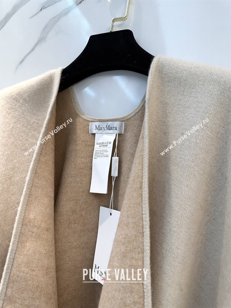 Max Mara Wool Cape M110520 Beige 2025 (O-25110520)