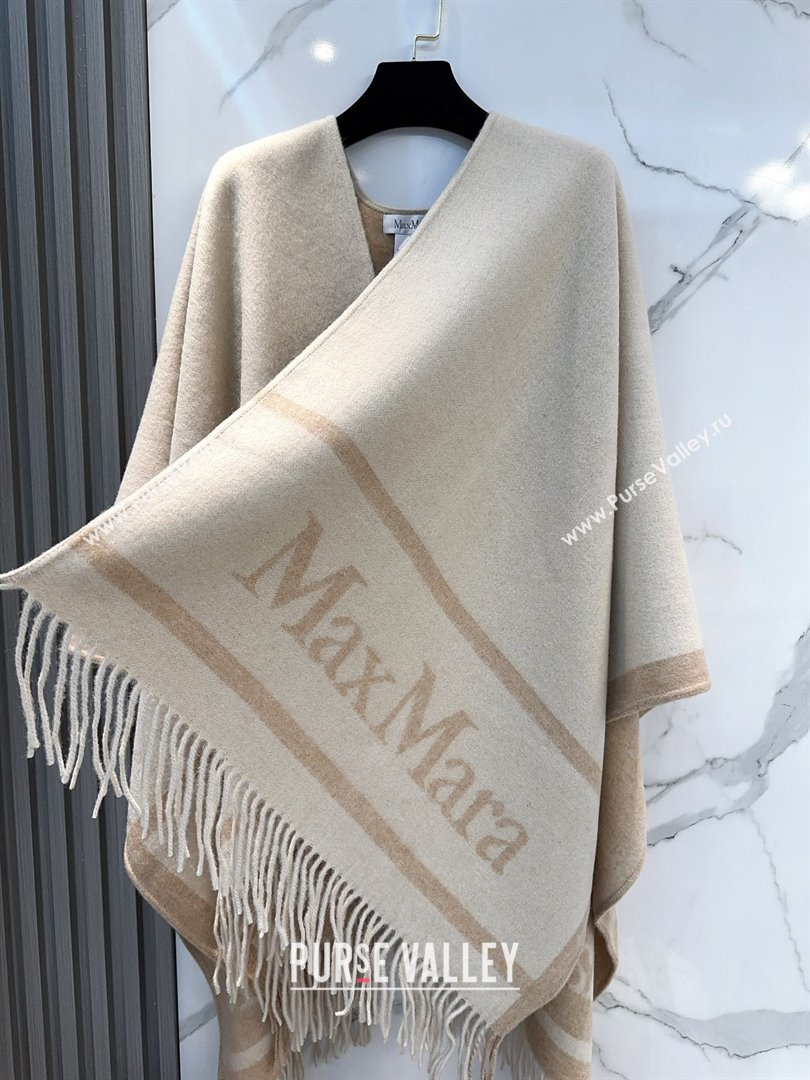 Max Mara Wool Cape M110520 Beige 2025 (O-25110520)