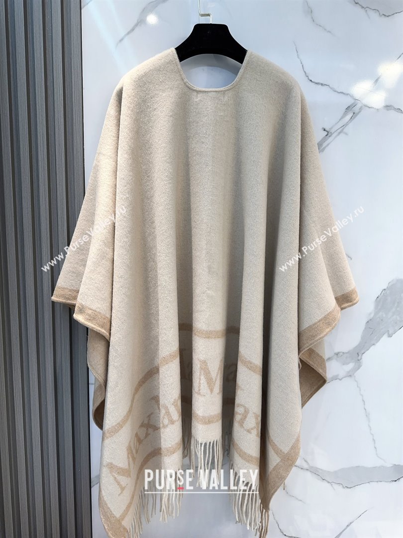 Max Mara Wool Cape M110520 Beige 2025 (O-25110520)