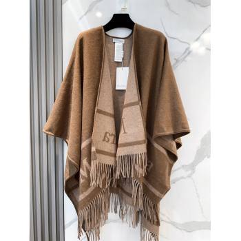 Max Mara Wool Cape M110521 Brown 2025 (O-25110521)