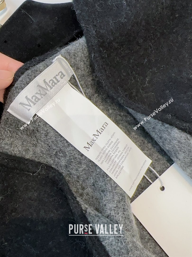 Max Mara Wool Cape M110522 Black 2025 (O-25110522)