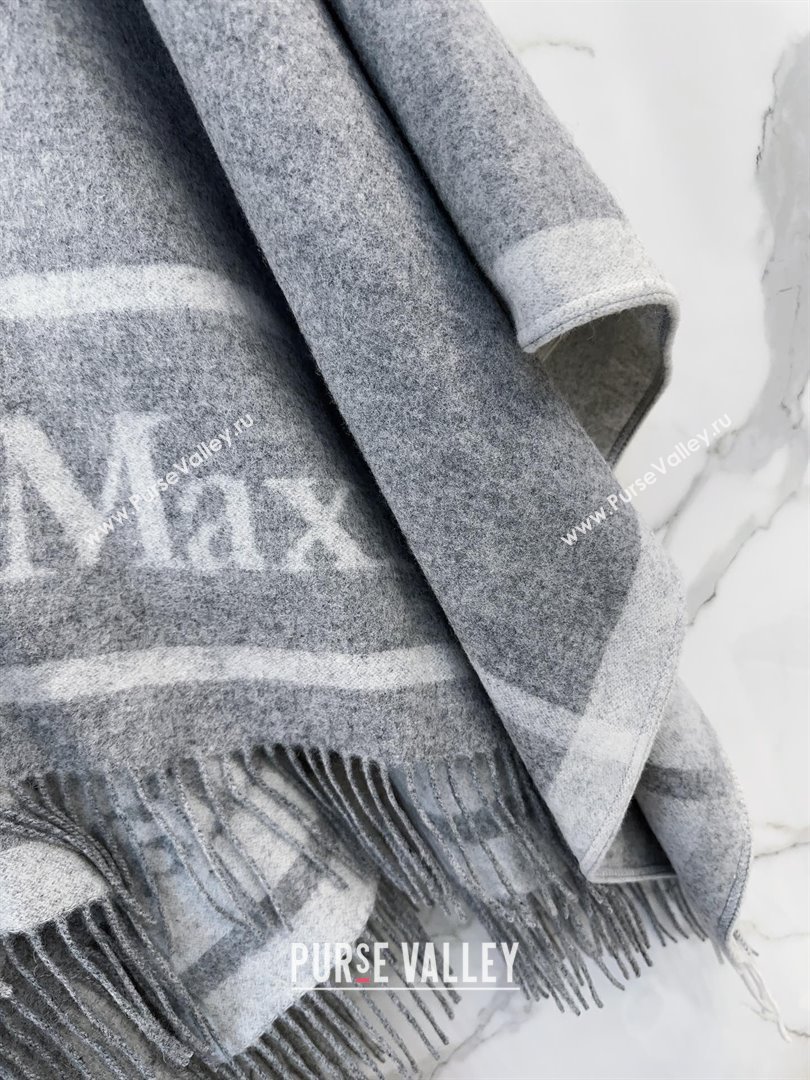 Max Mara Wool Cape M110523 Grey 2025 (O-25110523)