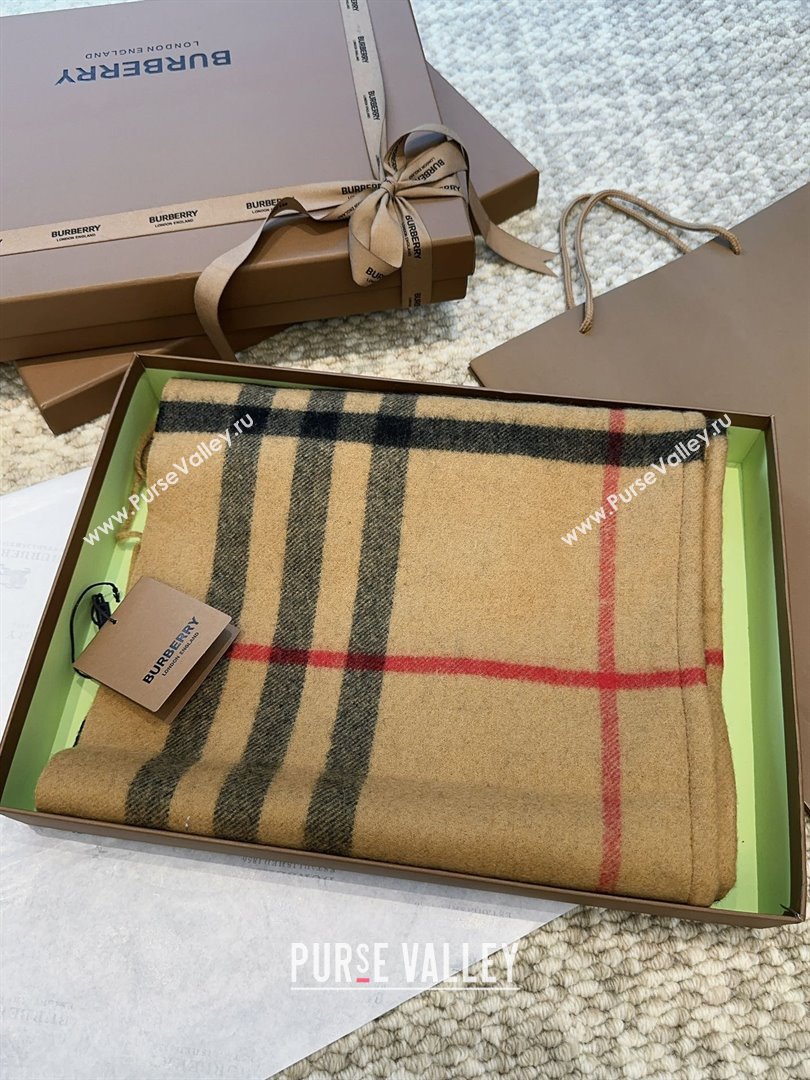 Burberry Cashmere Hooded Scarf B110601 2025 (O-25110601)