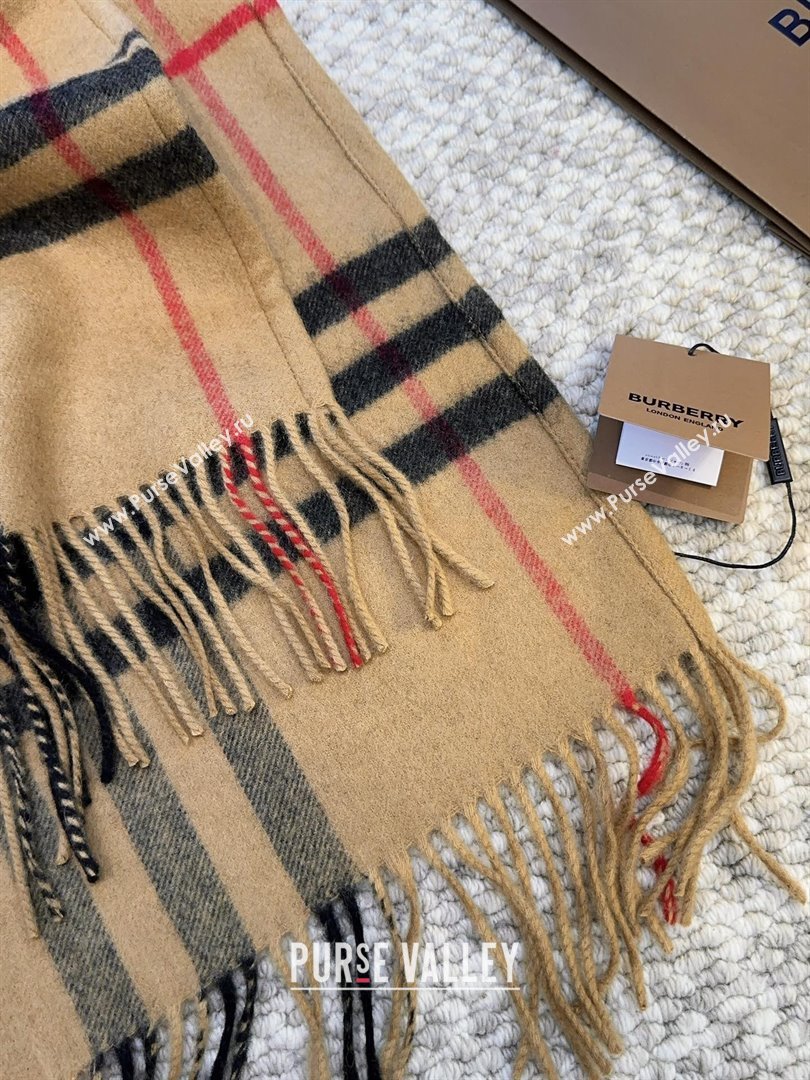 Burberry Cashmere Hooded Scarf B110601 2025 (O-25110601)