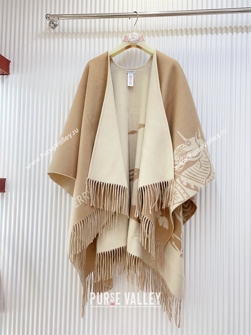 Burberry Cashmere Cape B110603 Beige 2025 (O-25110603)