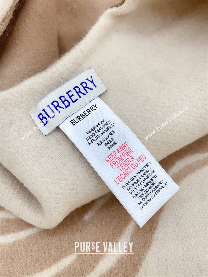 Burberry Cashmere Cape B110603 Beige 2025 (O-25110603)