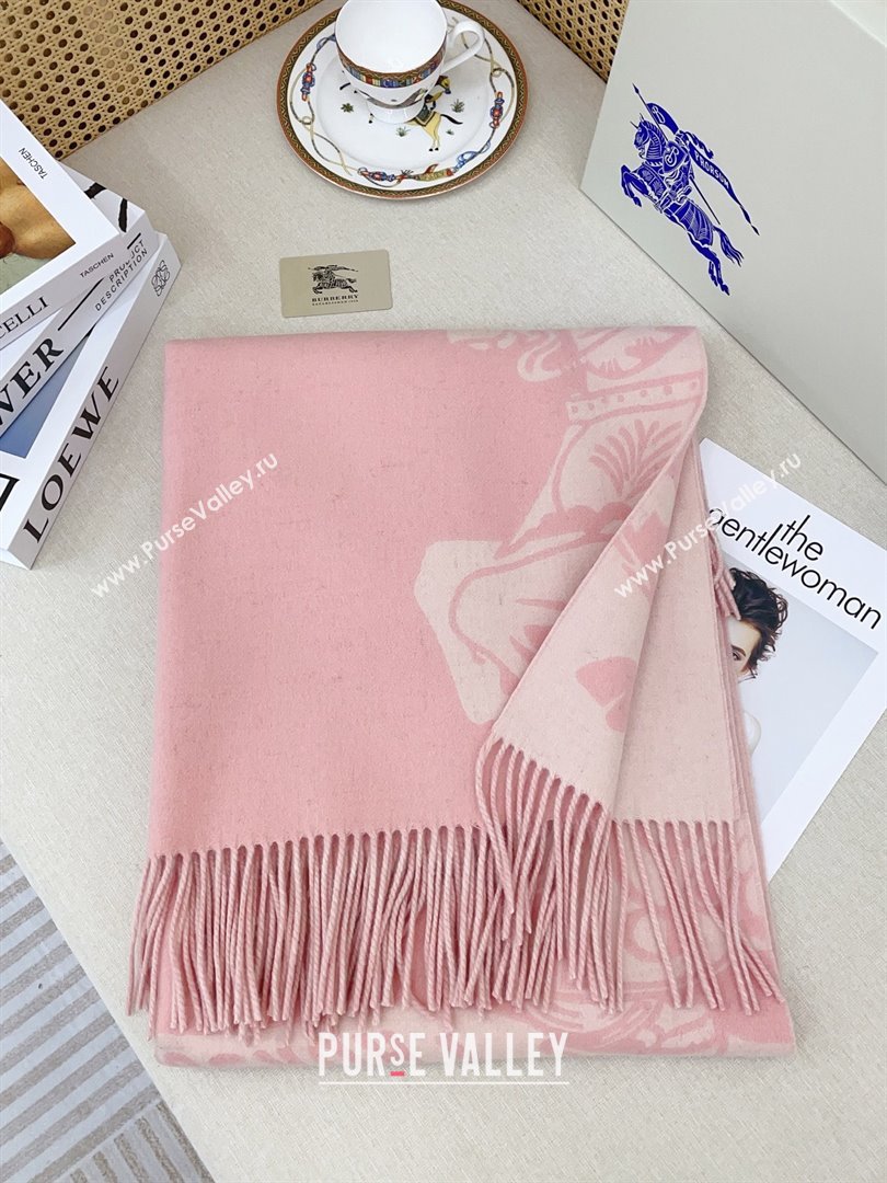 Burberry Cashmere Cape B110604 Pink 2025 (O-25110604)