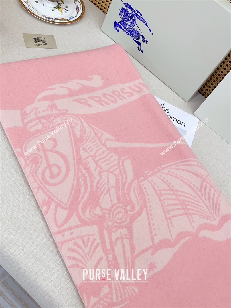 Burberry Cashmere Cape B110604 Pink 2025 (O-25110604)