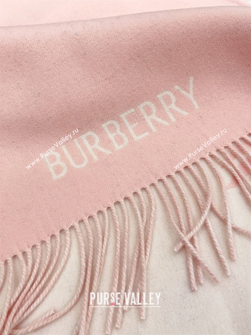 Burberry Cashmere Cape B110604 Pink 2025 (O-25110604)