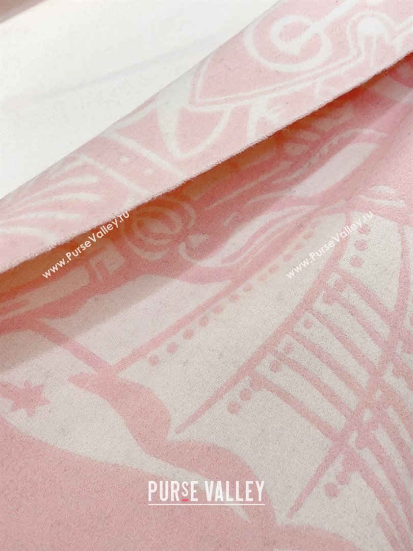 Burberry Cashmere Cape B110604 Pink 2025 (O-25110604)