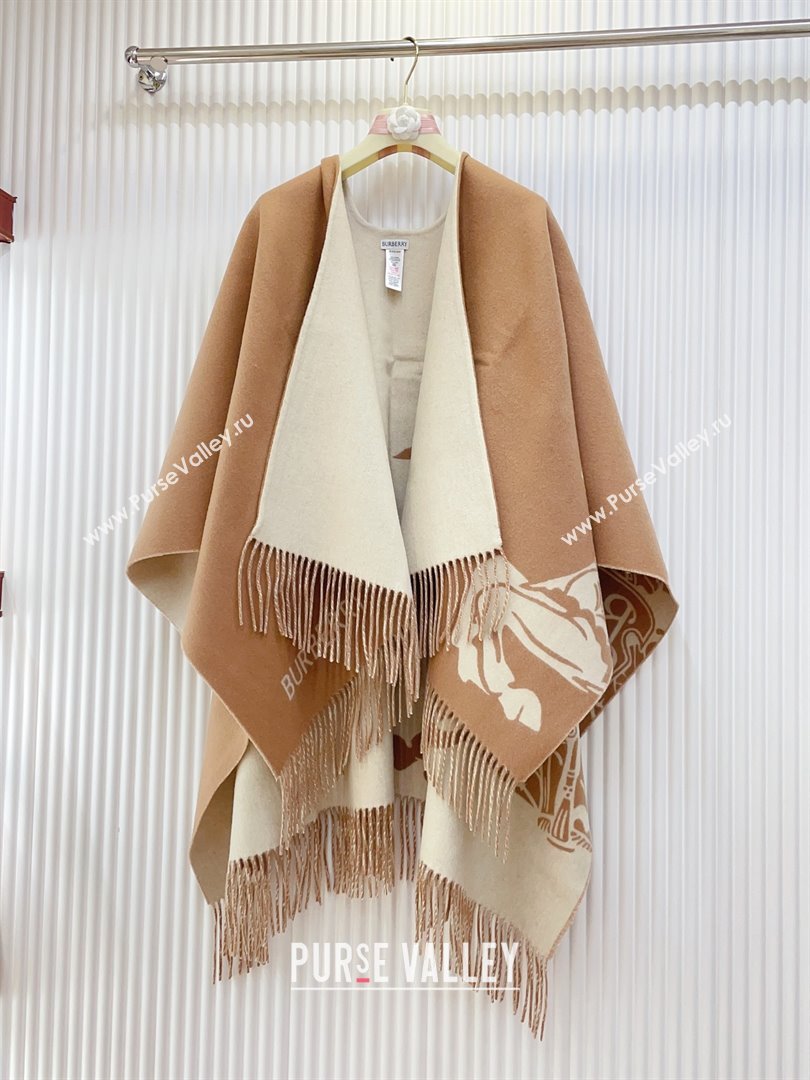 Burberry Cashmere Cape B110605 Brown 2025 (O-25110605)