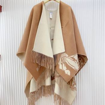 Burberry Cashmere Cape B110605 Brown 2025 (O-25110605)