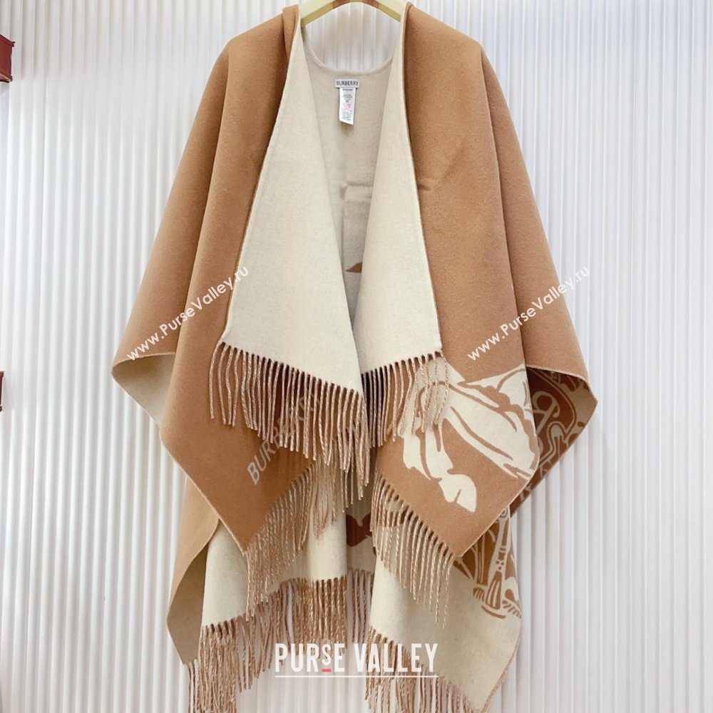 Burberry Cashmere Cape B110605 Brown 2025 (O-25110605)