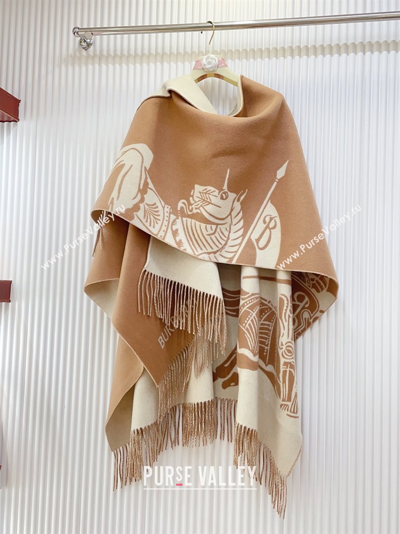 Burberry Cashmere Cape B110605 Brown 2025 (O-25110605)