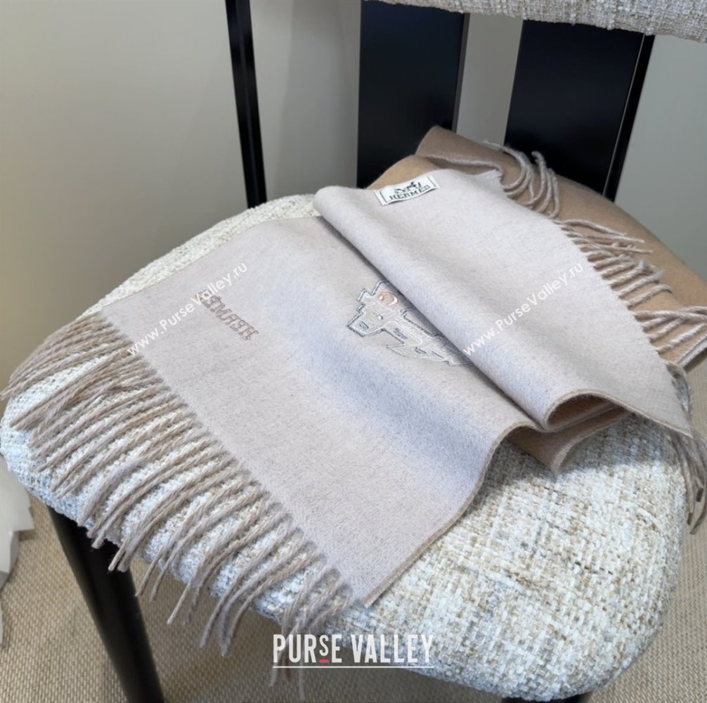 Hermes Long190x35cm Scarf H110503 Camel 2025 (O-25110503)