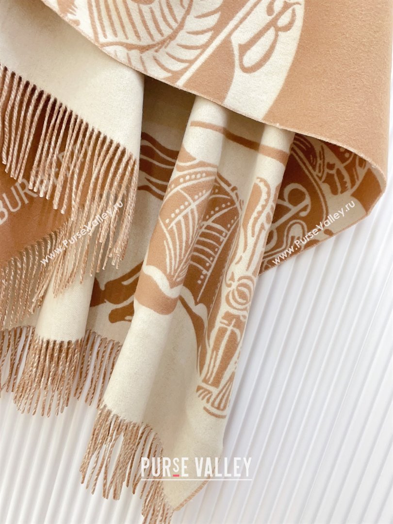 Burberry Cashmere Cape B110605 Brown 2025 (O-25110605)